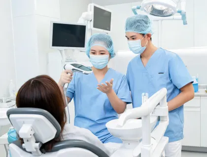 Customer clinical training session