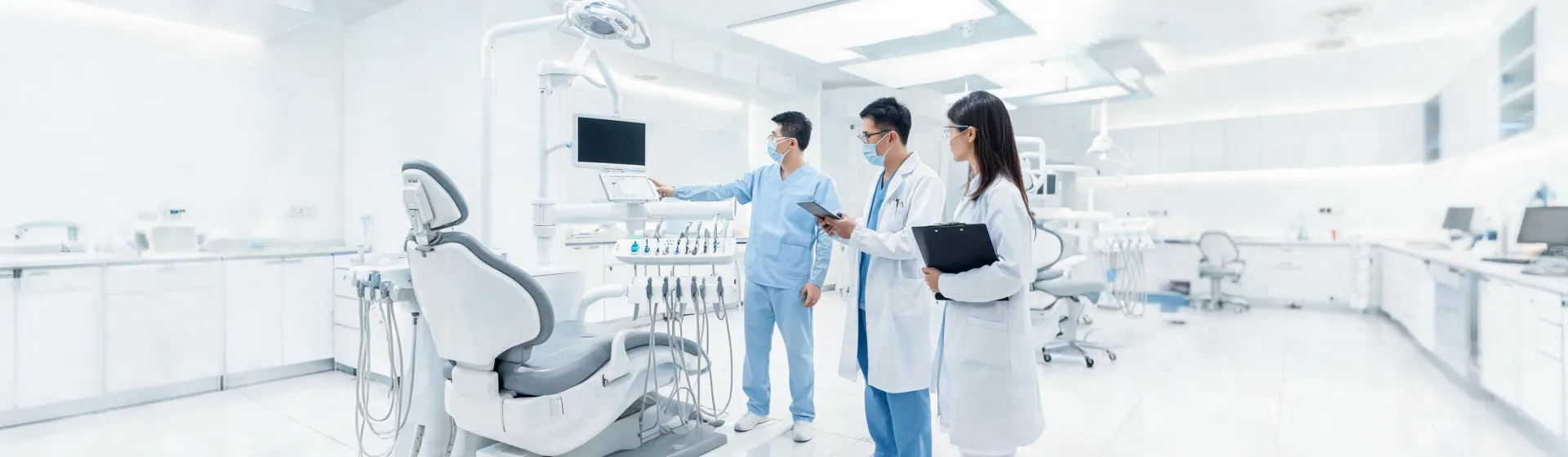 Dental device clinical training team